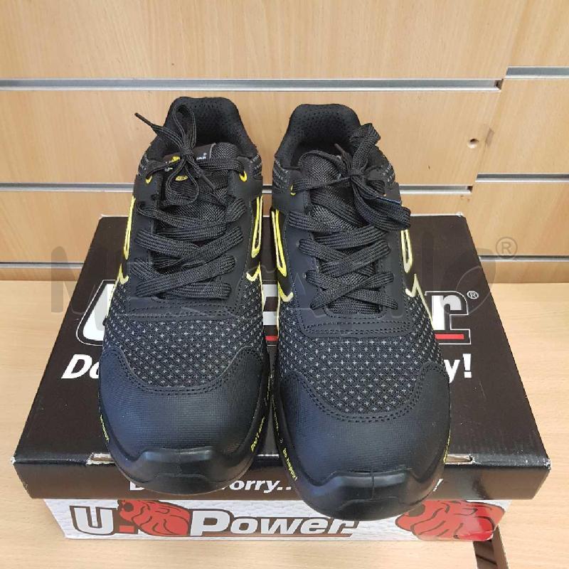 SCARPE ANTINFORTUNISTICHE U POWER NERE 44  | Mercatino dell'Usato L'aquila - loc. vetoio 1