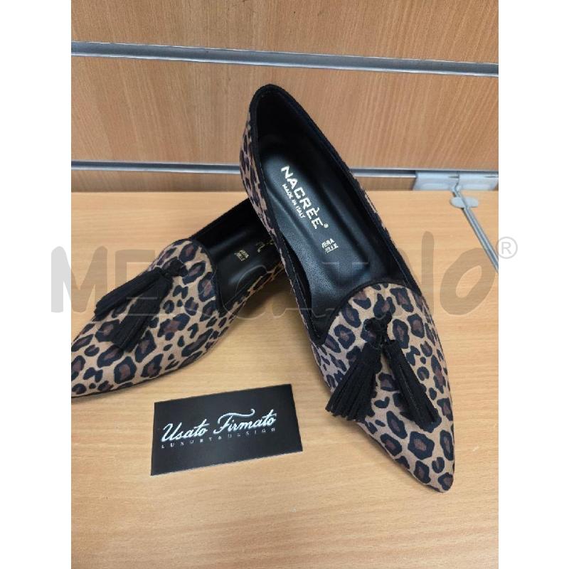 SCARPE DONNA BALLERINE LEOPARDATE NACREE | Mercatino dell'Usato L'aquila - loc. vetoio 1