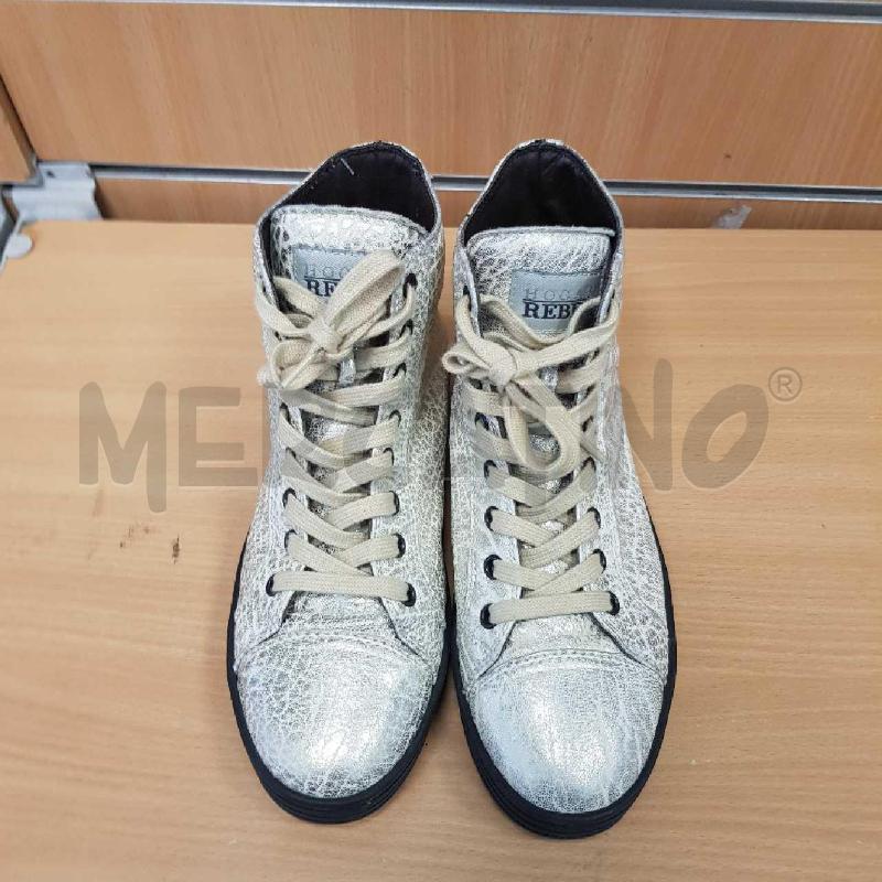 SCARPE DONNA HOGAN REBEL DORATE   | Mercatino dell'Usato L'aquila - loc. vetoio 1
