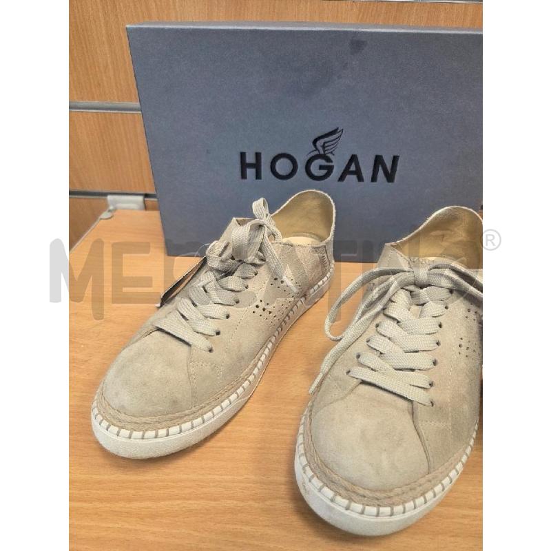 SCARPE DONNA HOGAN SCAMOSCIATE LOGO H  | Mercatino dell'Usato L'aquila - loc. vetoio 1