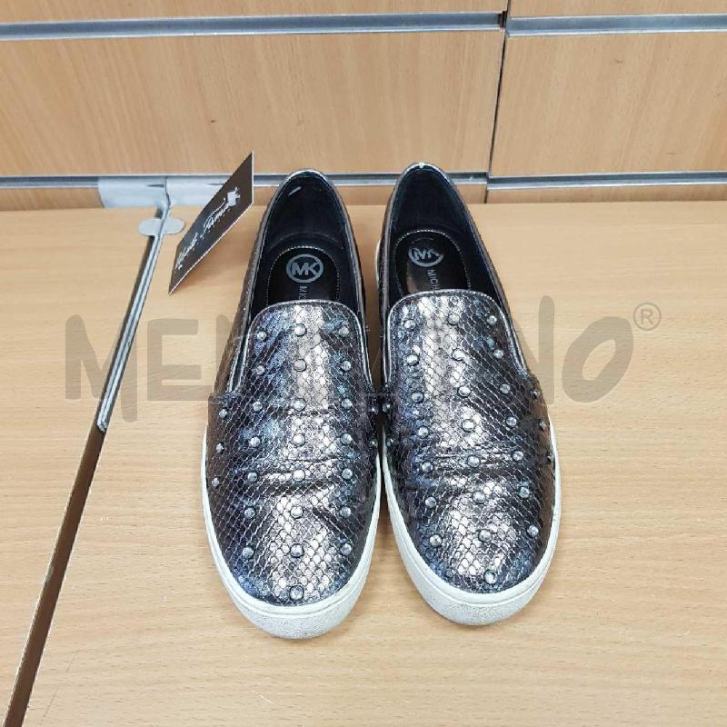 SCARPE DONNA MICHAEL KORS ARGENTATE E STRASS  | Mercatino dell'Usato L'aquila - loc. vetoio 1