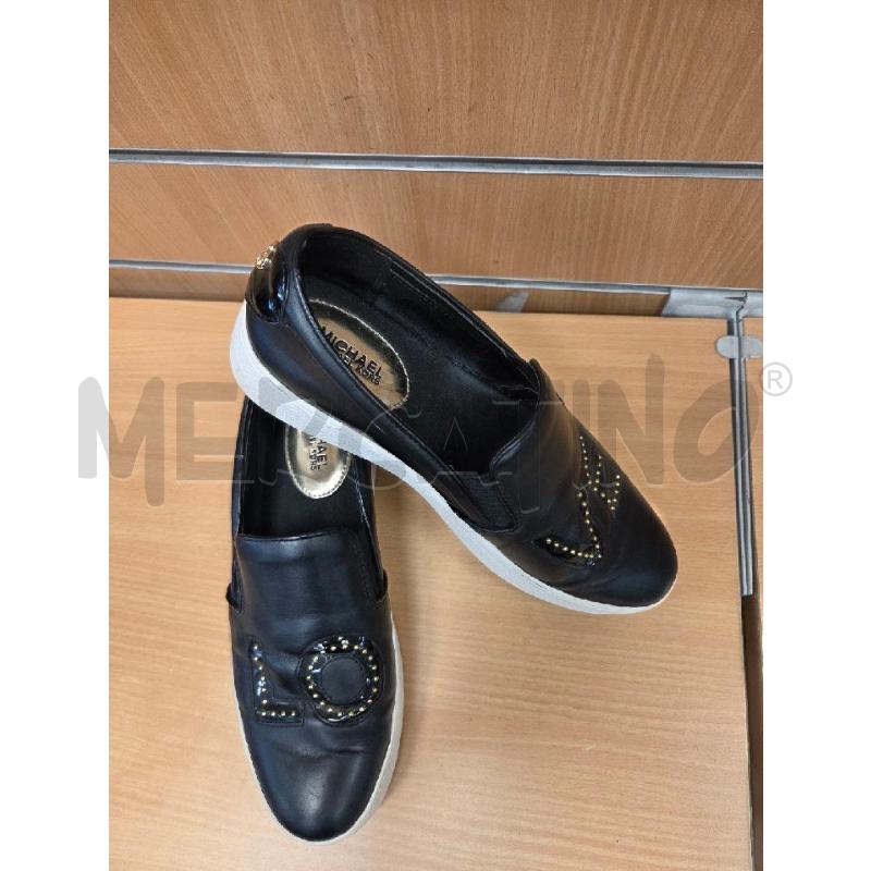 SCARPE DONNA MICHAEL KORS NERE  SCRITTA LOVE   | Mercatino dell'Usato L'aquila - loc. vetoio 1