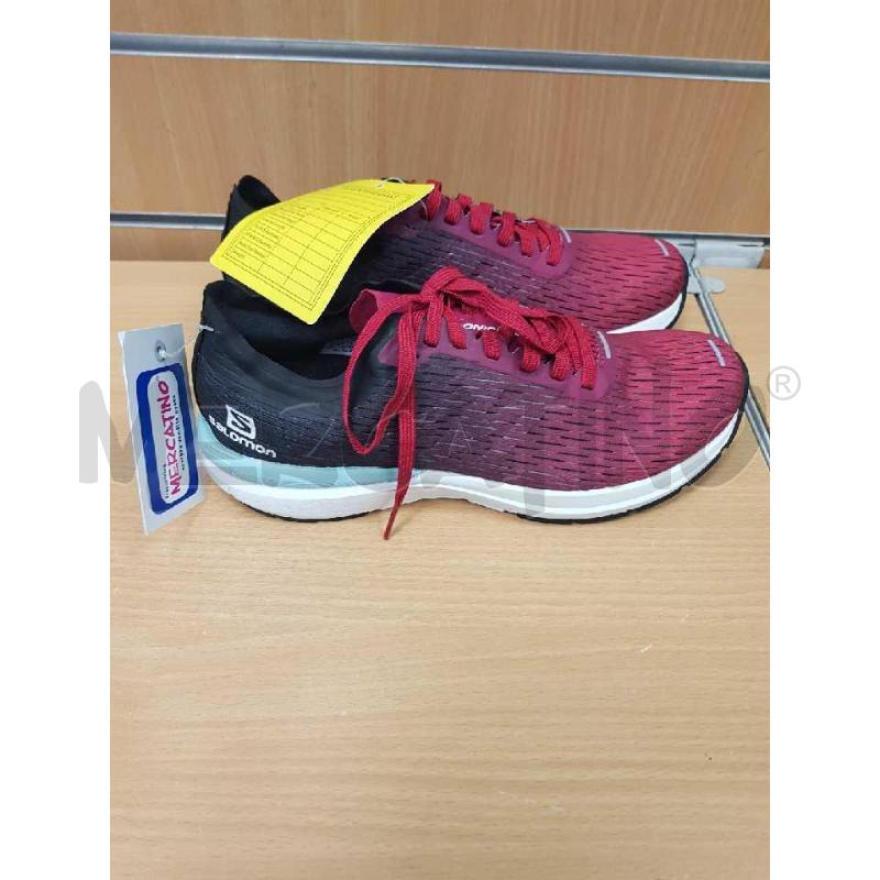 SCARPE DONNA SALOMON ROSA SFUMATO E NERE   | Mercatino dell'Usato L'aquila - loc. vetoio 4