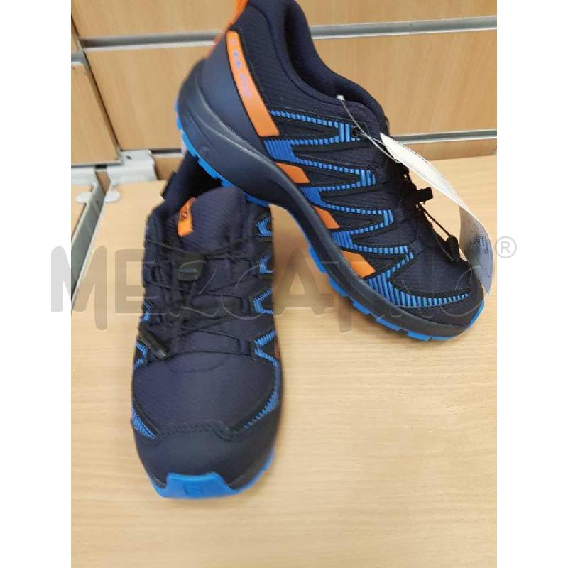 SCARPE SALOMON BLU ARANCIO  | Mercatino dell'Usato L'aquila - loc. vetoio 2