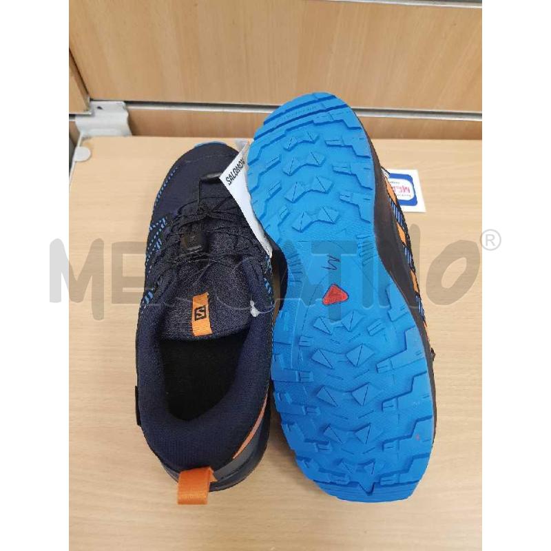 SCARPE SALOMON BLU ARANCIO  | Mercatino dell'Usato L'aquila - loc. vetoio 4