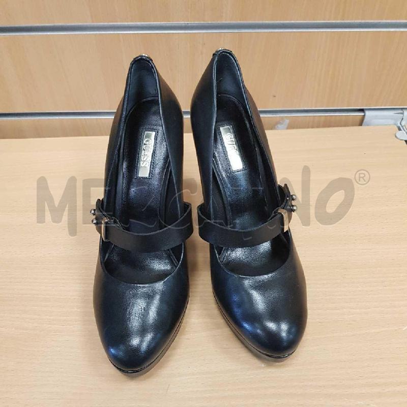 SCARPE TACCHI   GUESS NERE TACCO COMODO QUADRATO  | Mercatino dell'Usato L'aquila - loc. vetoio 1