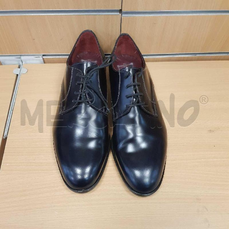 SCARPE UOMO ANTICA CUOIERIA  BLU SCURO  | Mercatino dell'Usato L'aquila - loc. vetoio 2
