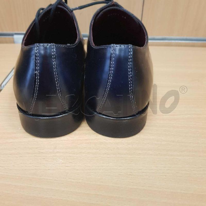 SCARPE UOMO ANTICA CUOIERIA  BLU SCURO  | Mercatino dell'Usato L'aquila - loc. vetoio 4