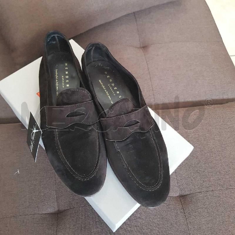 SCARPE UOMO HENDERON MOCASSINO SCAMOSCIATO | Mercatino dell'Usato L'aquila - loc. vetoio 1
