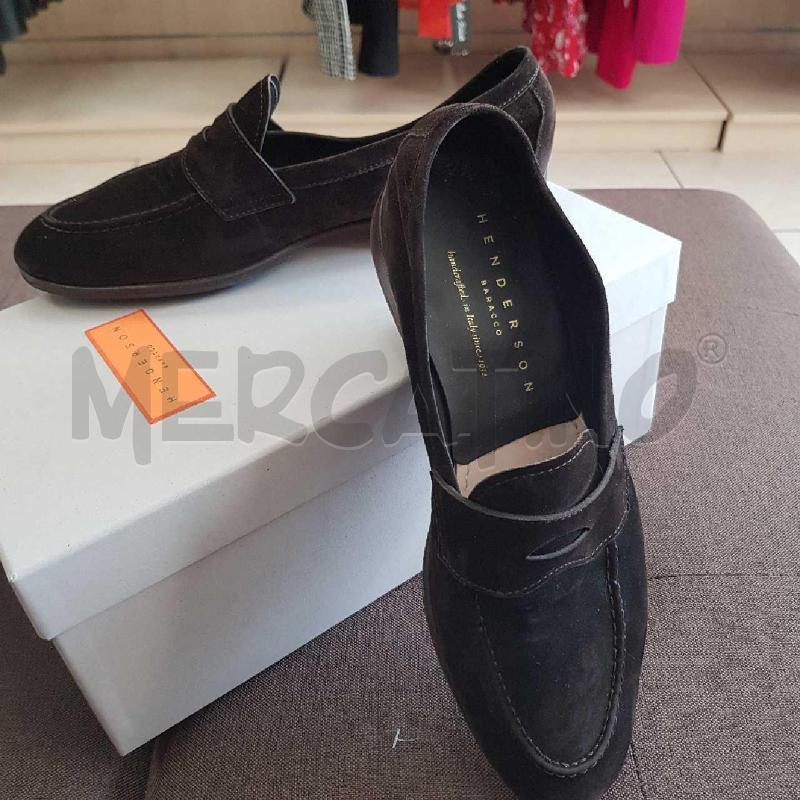 SCARPE UOMO HENDERON MOCASSINO SCAMOSCIATO | Mercatino dell'Usato L'aquila - loc. vetoio 2
