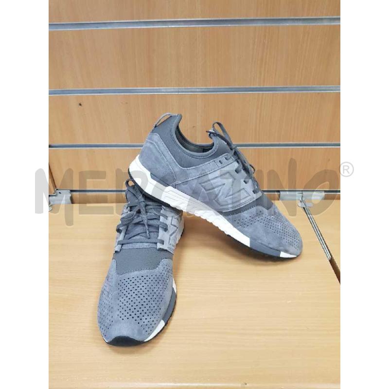 SCARPE UOMO NEW BALANCE GRIGIE  E  BIANCHE   | Mercatino dell'Usato L'aquila - loc. vetoio 5