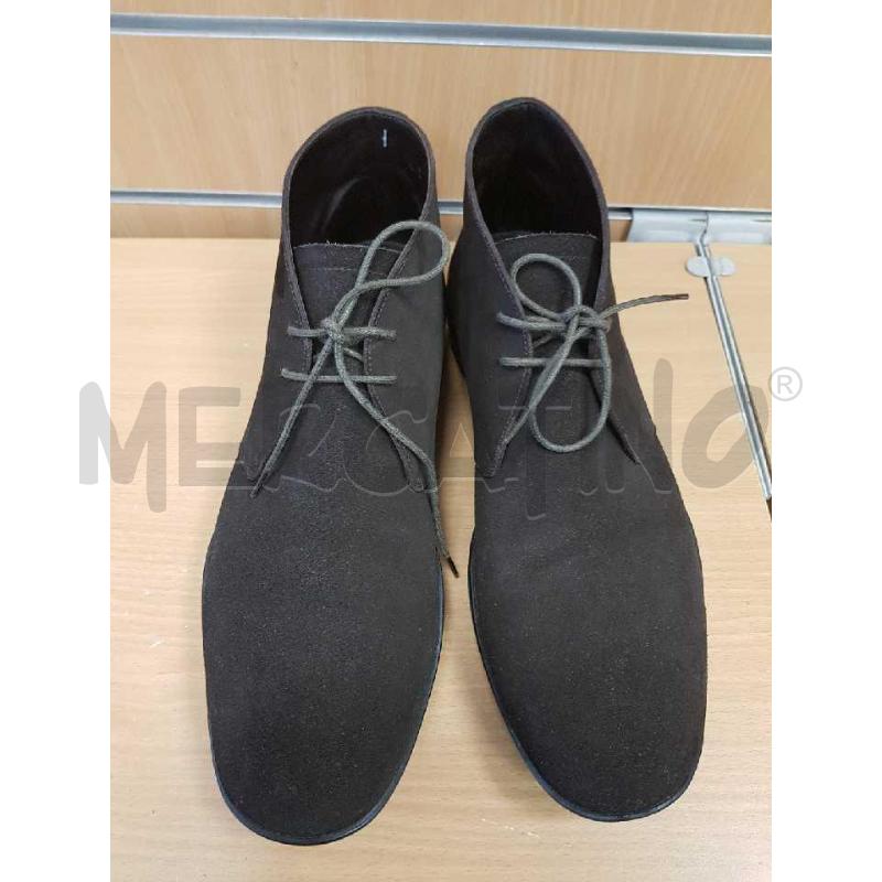 SCARPE UOMO PRADA STRINGHATE MARRONI SCAMOSCIATO  | Mercatino dell'Usato L'aquila - loc. vetoio 4