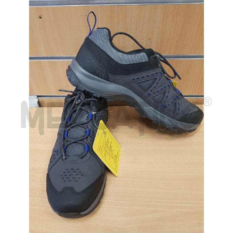 SCARPE UOMO SALOMON GRAFITE  E BLU  | Mercatino dell'Usato L'aquila - loc. vetoio 2