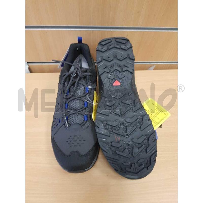 SCARPE UOMO SALOMON GRAFITE  E BLU  | Mercatino dell'Usato L'aquila - loc. vetoio 3