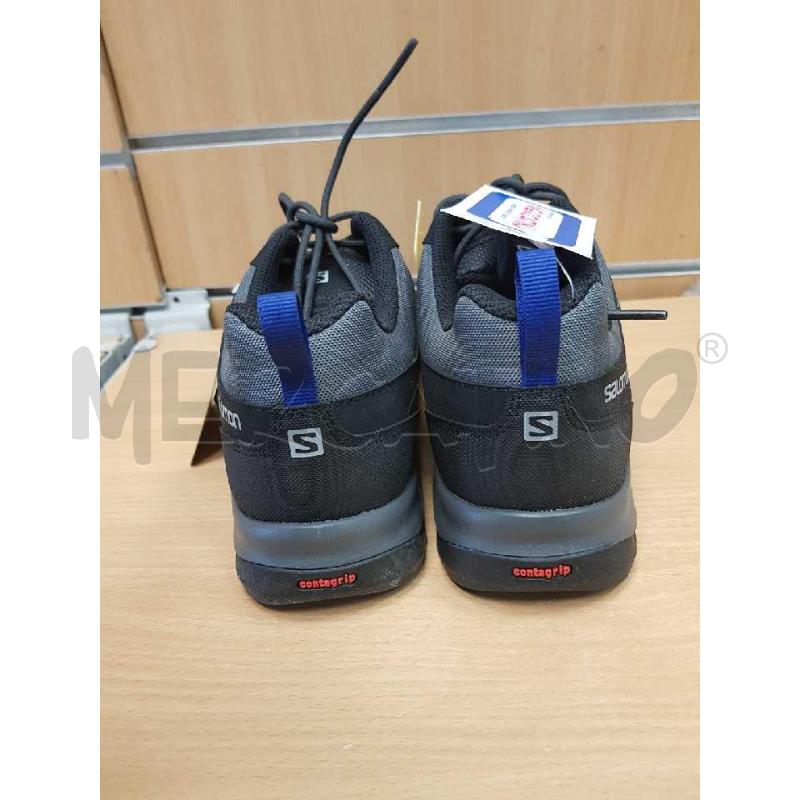 SCARPE UOMO SALOMON GRAFITE  E BLU  | Mercatino dell'Usato L'aquila - loc. vetoio 4