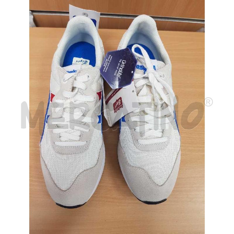SCARPE UOMO  ONITSUKA  BEIGE  E AZZURRE   | Mercatino dell'Usato L'aquila - loc. vetoio 1