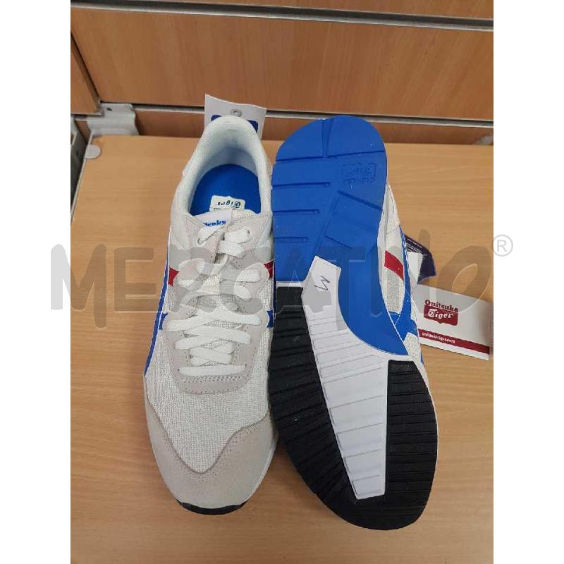 SCARPE UOMO  ONITSUKA  BEIGE  E AZZURRE   | Mercatino dell'Usato L'aquila - loc. vetoio 2