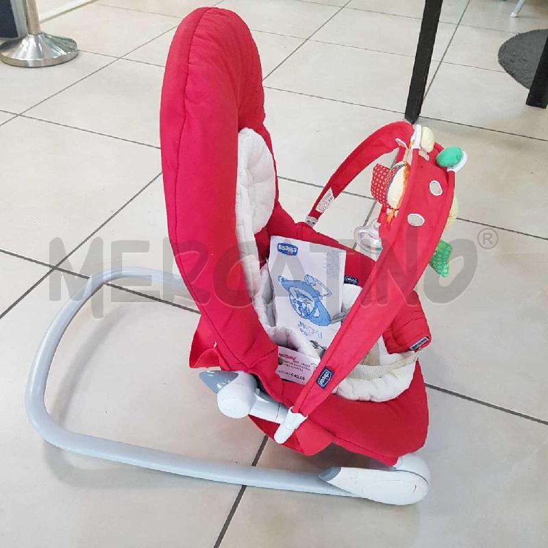 SDRAIETTA BAMBINO ROSSA CHICCO HOOPLA  | Mercatino dell'Usato L'aquila - loc. vetoio 1