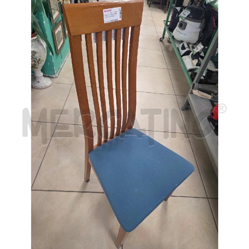 SEDIE PZ. 6 LEGNO/TESSUTO CALLIGARIS | Mercatino dell'Usato L'aquila - loc. vetoio 1