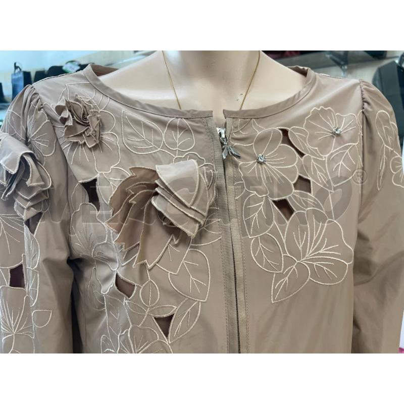 SPOLVERINO DONNA PATRIZIA PEPE CON INSERTI FIORI E BRILLANTINI  | Mercatino dell'Usato L'aquila - loc. vetoio 2