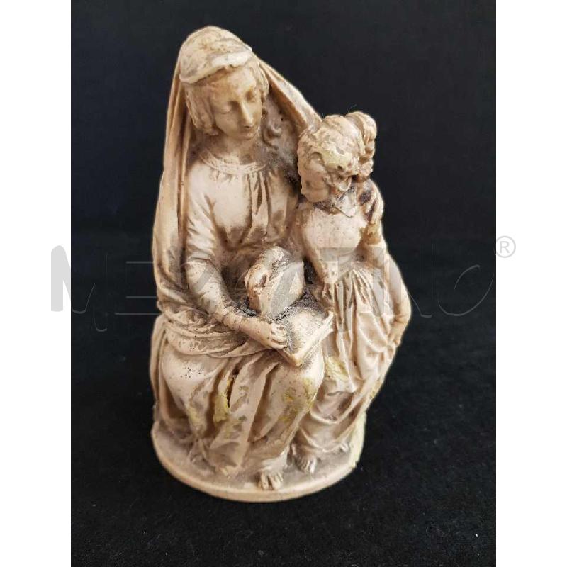 STATUINA DAMA E FANCIULLA | Mercatino dell'Usato L'aquila - loc. vetoio 1