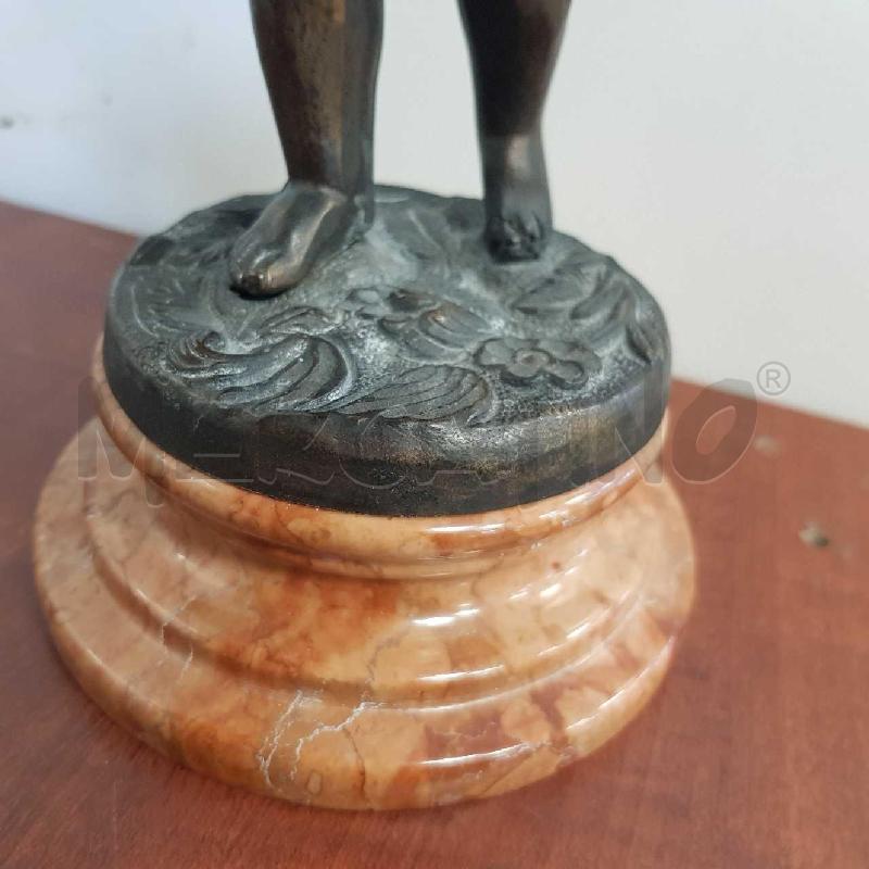 STATUINA FANCIULLA BRONZO | Mercatino dell'Usato L'aquila - loc. vetoio 4