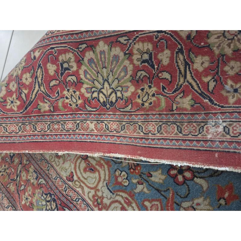 TAPPETO  A MANO  ROSSO  ROSONE  180 *90 CIRCA NO FRANGE    | Mercatino dell'Usato L'aquila - loc. vetoio 3