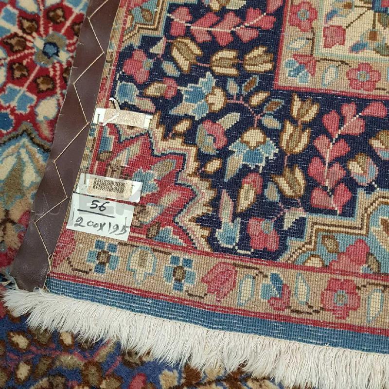 TAPPETO  KERMAN   IRANIANO 200*195 ROSONE   | Mercatino dell'Usato L'aquila - loc. vetoio 2