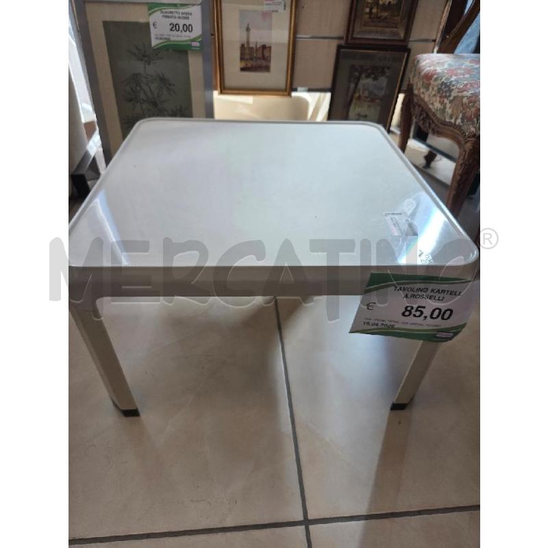 TAVOLINO KARTELL A.ROSSELLI | Mercatino dell'Usato L'aquila - loc. vetoio 1