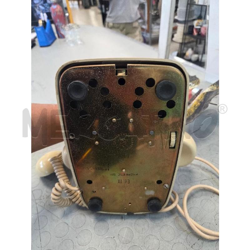 TELEFONO BEIGE DISCO  | Mercatino dell'Usato L'aquila - loc. vetoio 2