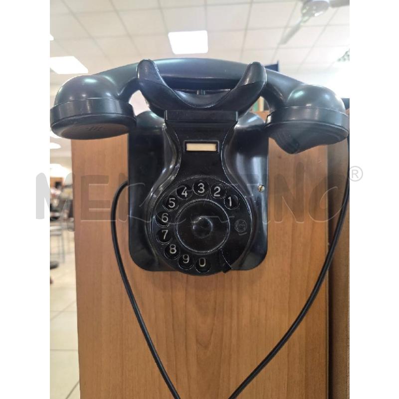 TELEFONO NERO BACHELITE FUNZIOANTE | Mercatino dell'Usato L'aquila - loc. vetoio 1