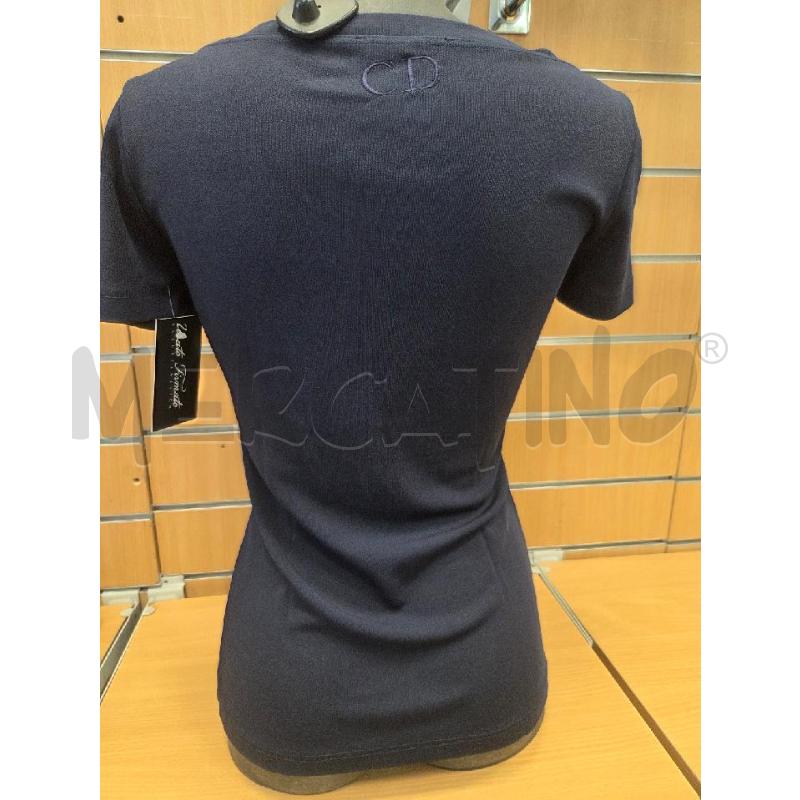 T SHIRT DONNA BLU CRISTIAN DIOR | Mercatino dell'Usato L'aquila - loc. vetoio 2