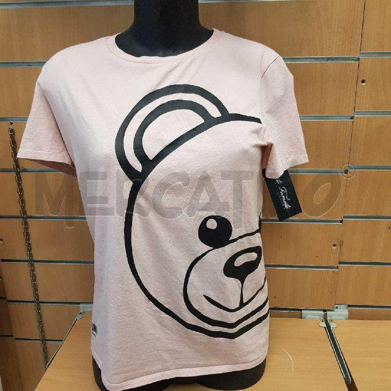 T SHIRT DONNA MOSCHINO ROSA   | Mercatino dell'Usato L'aquila - loc. vetoio 1