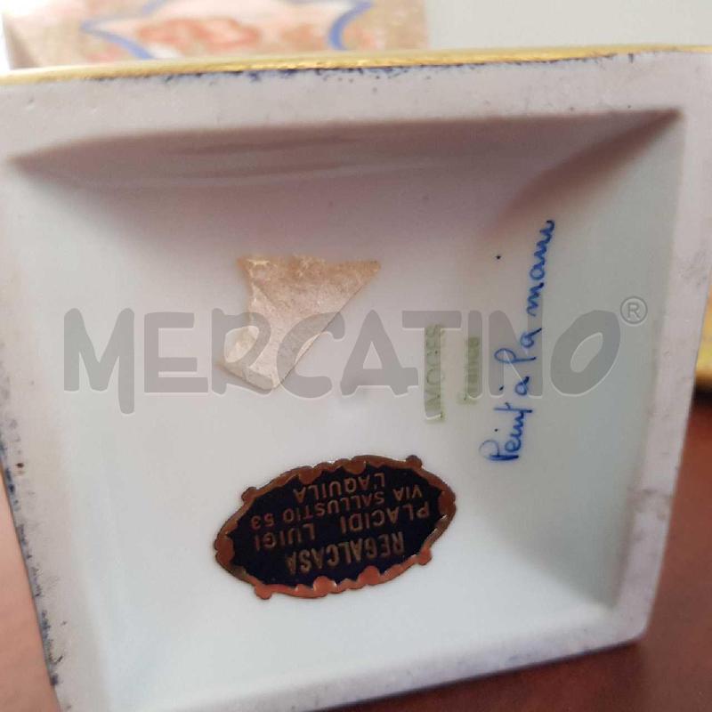 VASO LIMOGES BASE LEGNO | Mercatino dell'Usato L'aquila - loc. vetoio 4