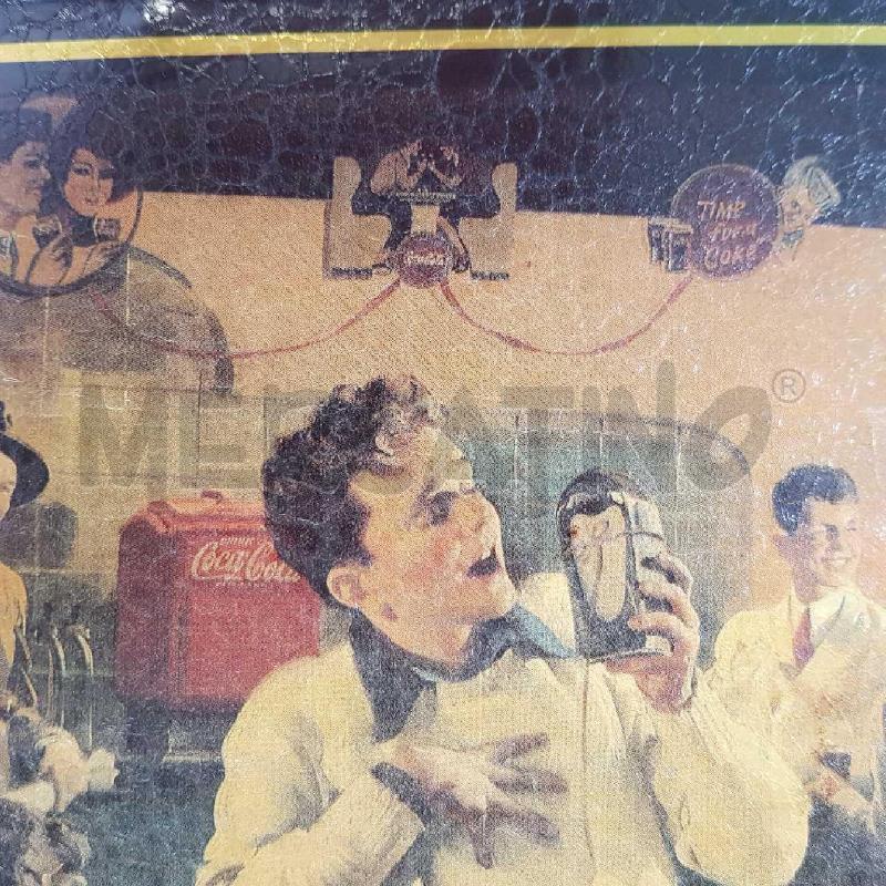 VASSOIO COCA COLA 1991 CANTANTE | Mercatino dell'Usato L'aquila - loc. vetoio 4