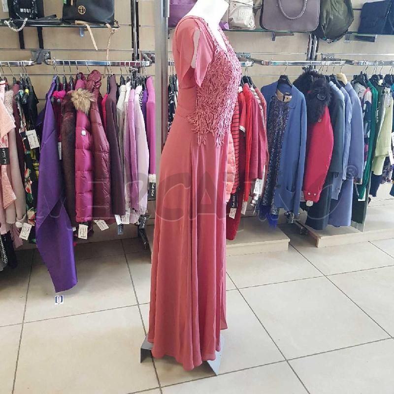 VESTITO DONNA CERIMONIA  CHARM'S PARIS ROSA    | Mercatino dell'Usato L'aquila - loc. vetoio 2