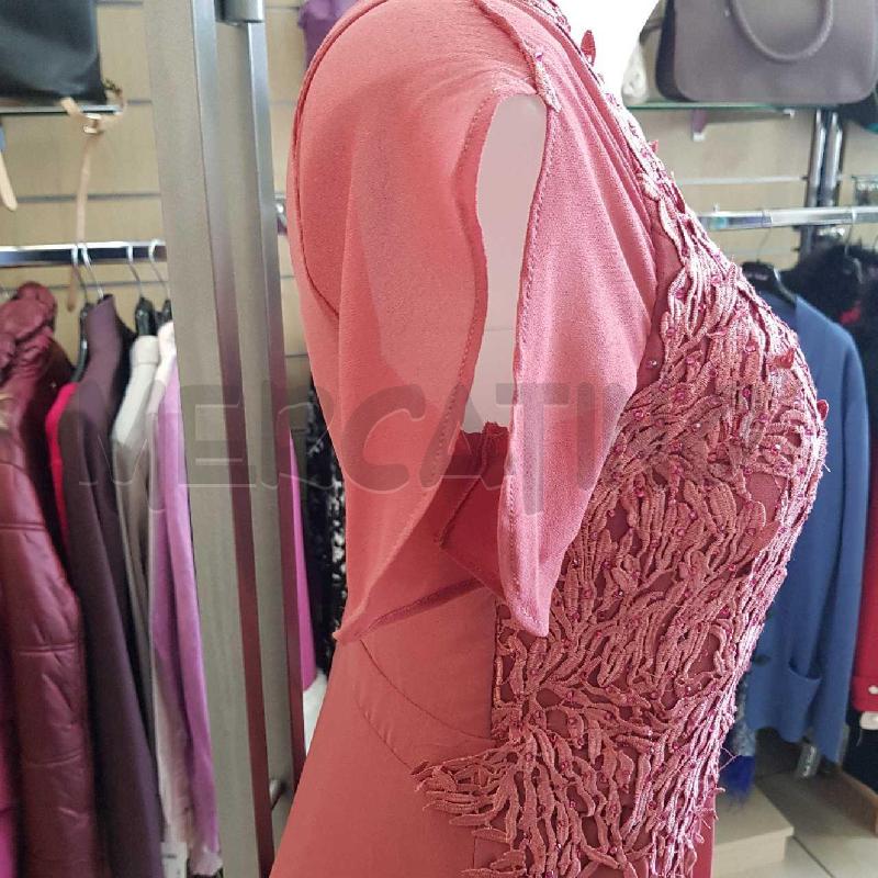 VESTITO DONNA CERIMONIA  CHARM'S PARIS ROSA    | Mercatino dell'Usato L'aquila - loc. vetoio 3