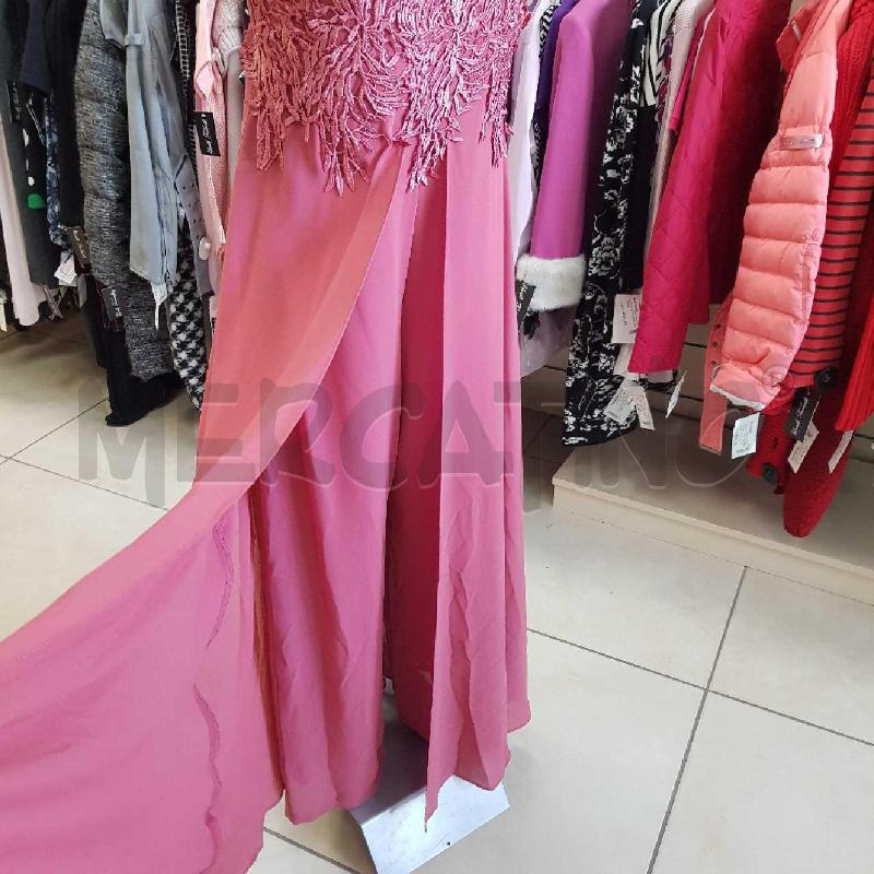 VESTITO DONNA CERIMONIA  CHARM'S PARIS ROSA    | Mercatino dell'Usato L'aquila - loc. vetoio 4