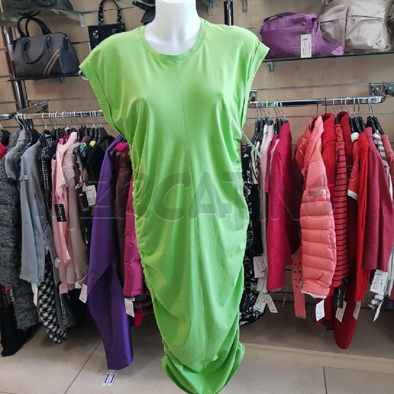 VESTITO DONNA JIJIL VERDE VRILLANTE ELASTICI  | Mercatino dell'Usato L'aquila - loc. vetoio 1