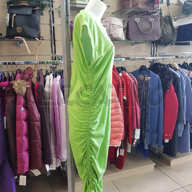 VESTITO DONNA JIJIL VERDE VRILLANTE ELASTICI  | Mercatino dell'Usato L'aquila - loc. vetoio 2