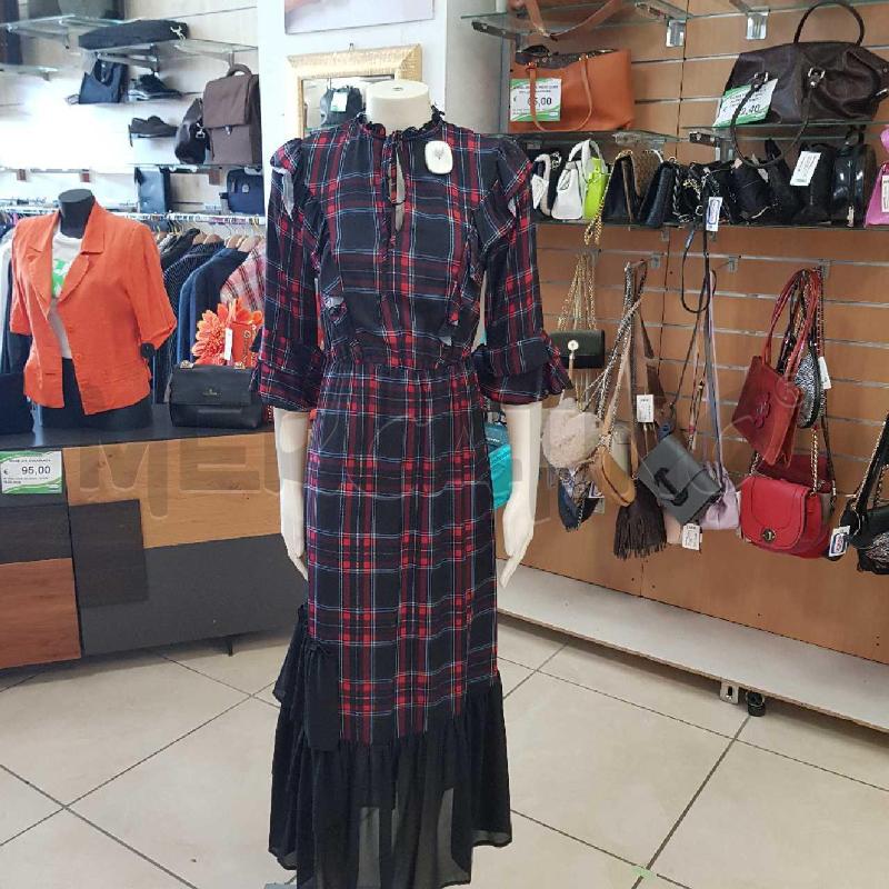 VESTITO DONNA LIU JO NERO SCACCHI | Mercatino dell'Usato L'aquila - loc. vetoio 1