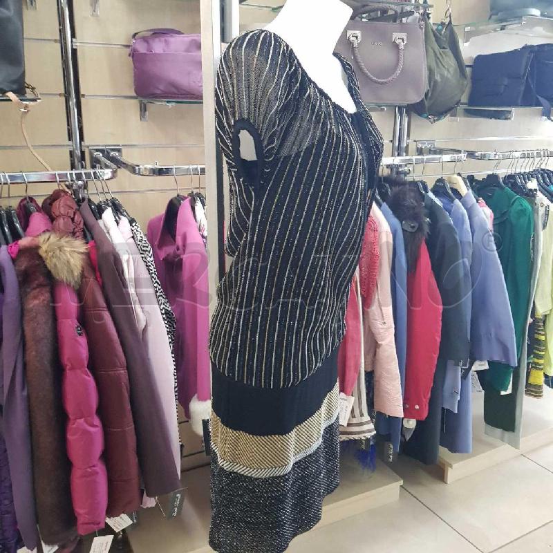 VESTITO DONNA MISSONI NERO DORATO E ARGENTO +SOTTOVESTE | Mercatino dell'Usato L'aquila - loc. vetoio 3