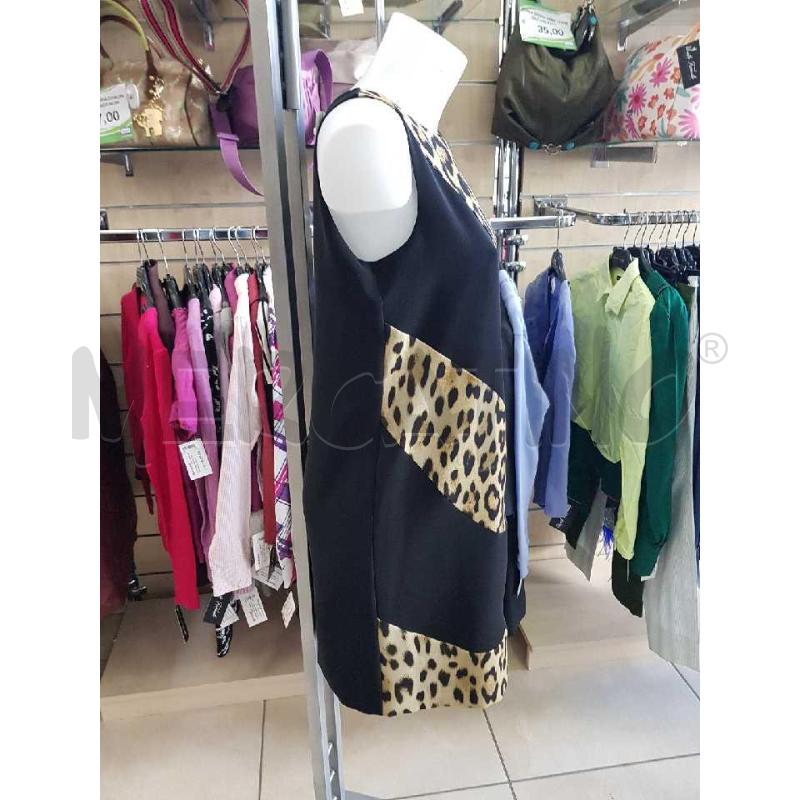 VESTITO DONNA MOSCHINO NERO E LEO  | Mercatino dell'Usato L'aquila - loc. vetoio 2