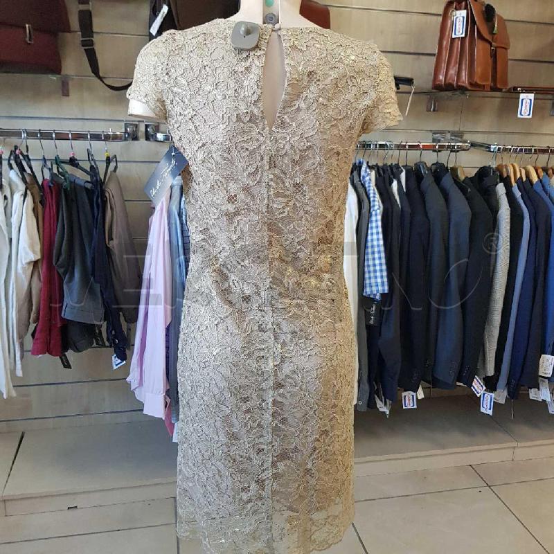 VESTITO DONNA PATRIZIA PEPE MERLETTO DORATO  | Mercatino dell'Usato L'aquila - loc. vetoio 3
