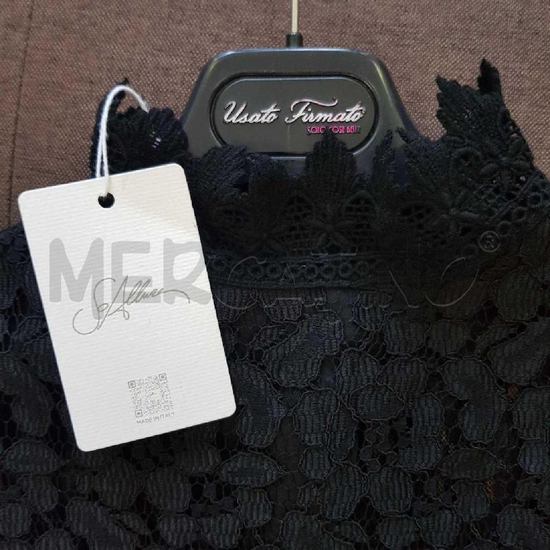 VESTITO DONNA SOALLURE NERO CON MERLETTO | Mercatino dell'Usato L'aquila - loc. vetoio 2