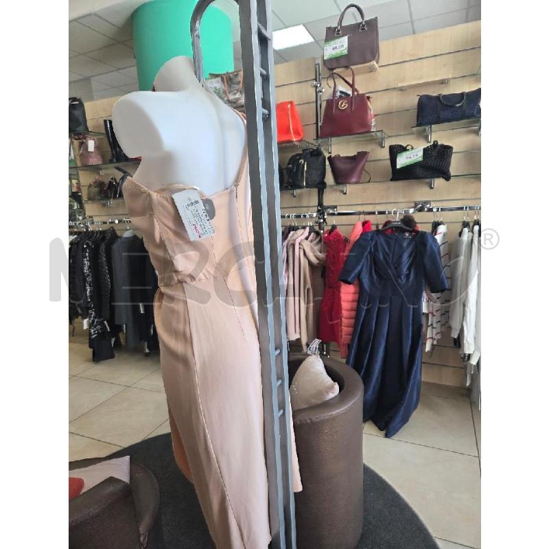 VESTITO DONNA  ROSA NUDE MONOSPALLA ELISABETTA FRANCHI  | Mercatino dell'Usato L'aquila - loc. vetoio 2