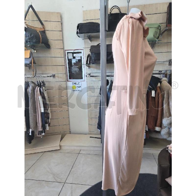VESTITO DONNA  ROSA NUDE MONOSPALLA ELISABETTA FRANCHI  | Mercatino dell'Usato L'aquila - loc. vetoio 3