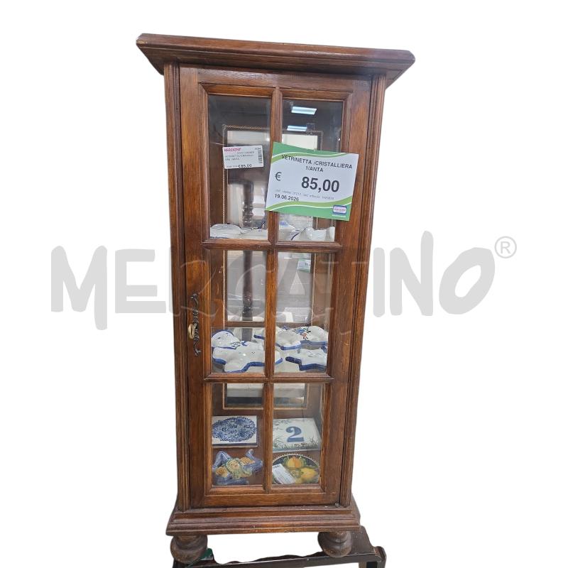 VETRINETTA /CRISTALLIERA 1/ANTA | Mercatino dell'Usato L'aquila - loc. vetoio 1