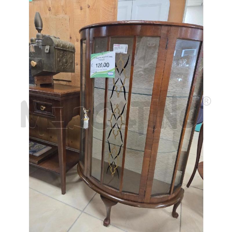 VETRINETTA SEMICERCHIO VINTAGE | Mercatino dell'Usato L'aquila - loc. vetoio 1