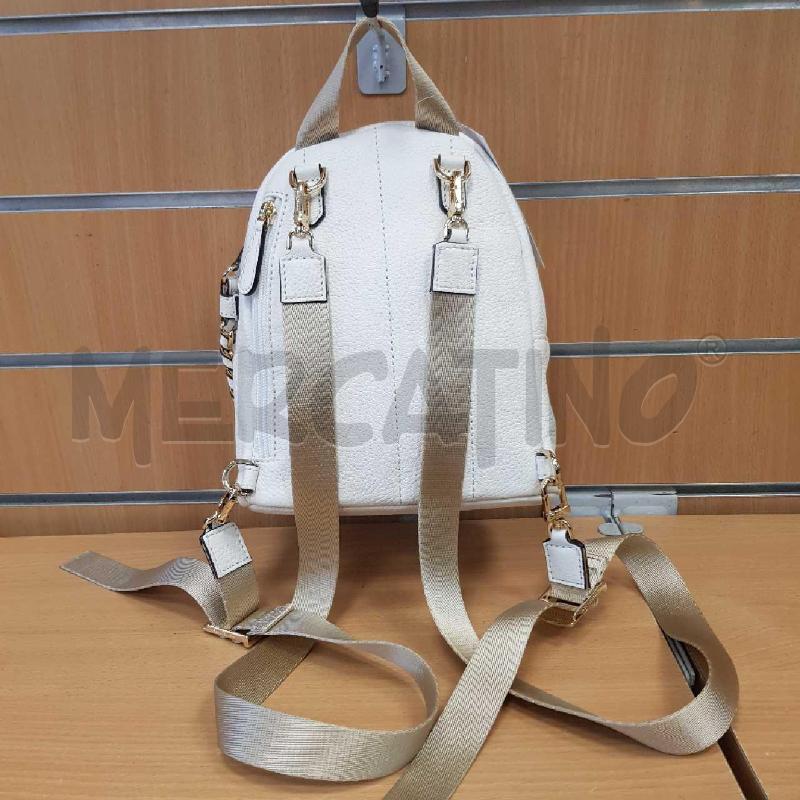 ZAINO BIANCO PELLE MICHAEL KORS CON CATENA | Mercatino dell'Usato L'aquila - loc. vetoio 2